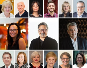 Photo of the newly appointed members to the boards of the Māori Health Authority and Health New Zealand